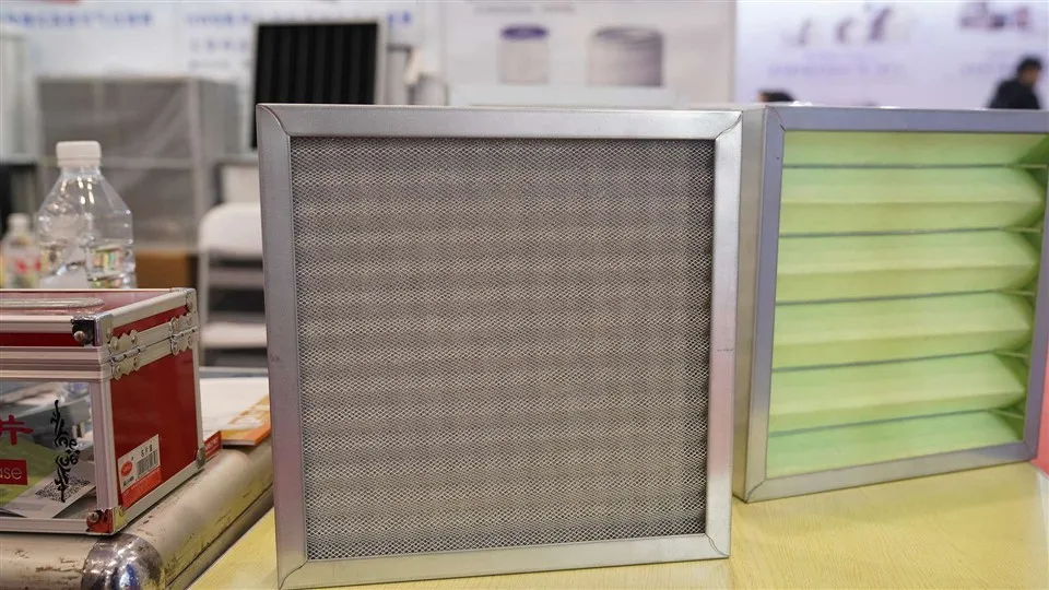 HVAC ফিল্টার কম প্রতিরোধের প্রাথমিক নাইলন মেশ ধোয়া যায় এমন এয়ার ফিল্টার
